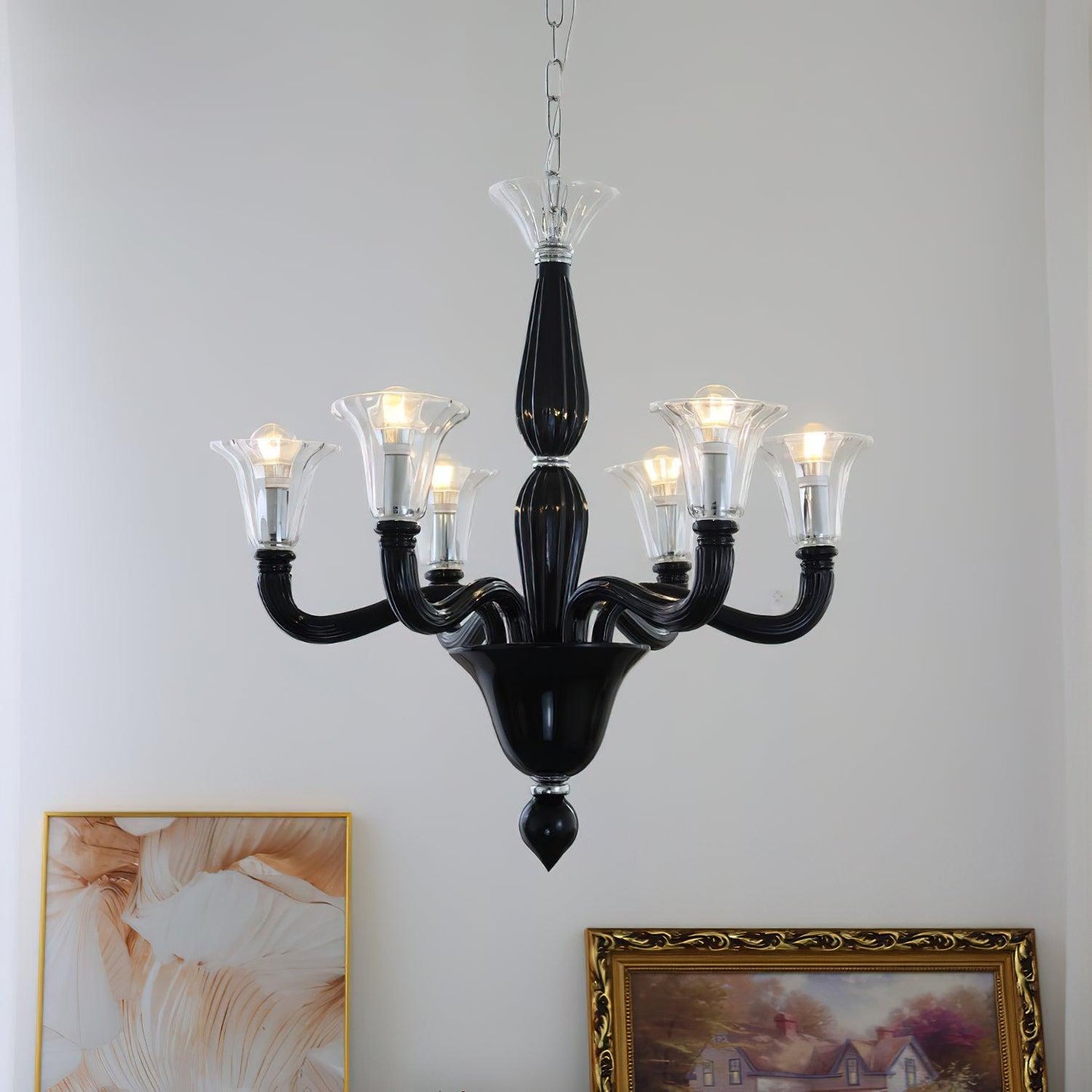 Murano Candle Chandelier - YIOSI