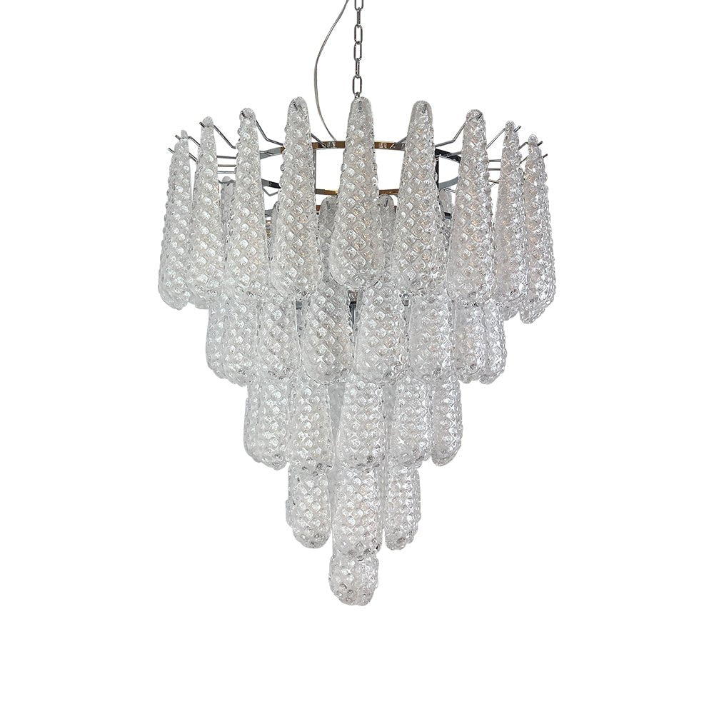 Murano Glass Droplet Chandelier - YIOSI