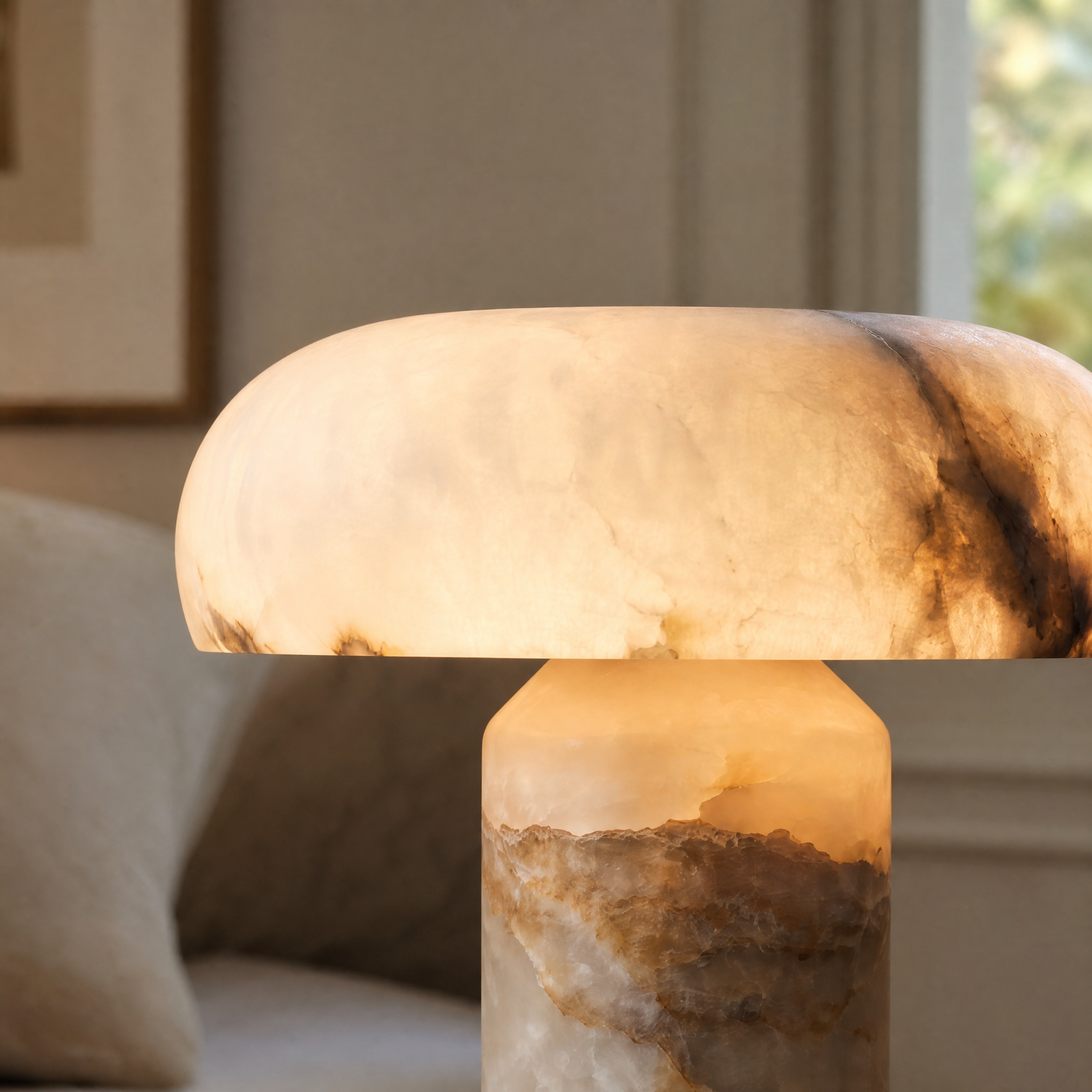 Mushroom Flat Table Lamp