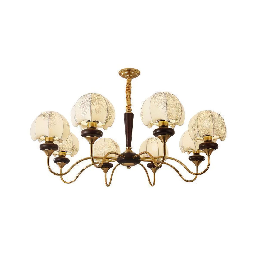 Mushroom Fabric Chandelier - YIOSI