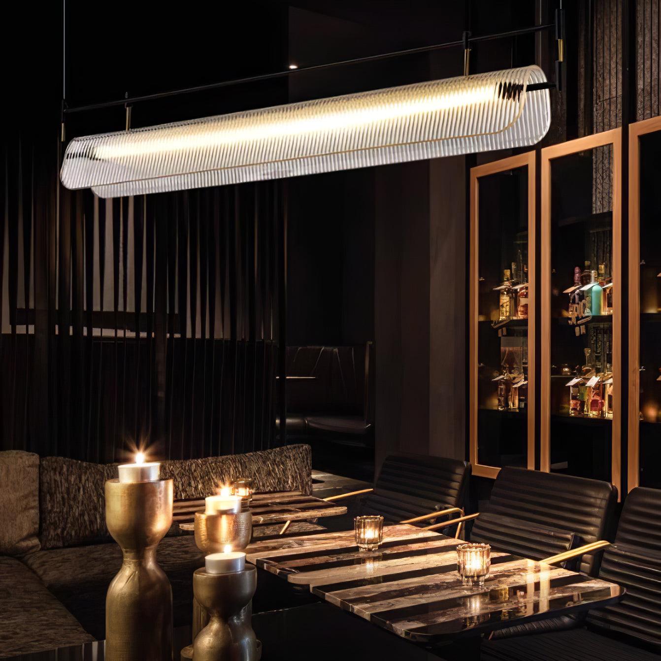 Linear Strip Chandelier - YIOSI