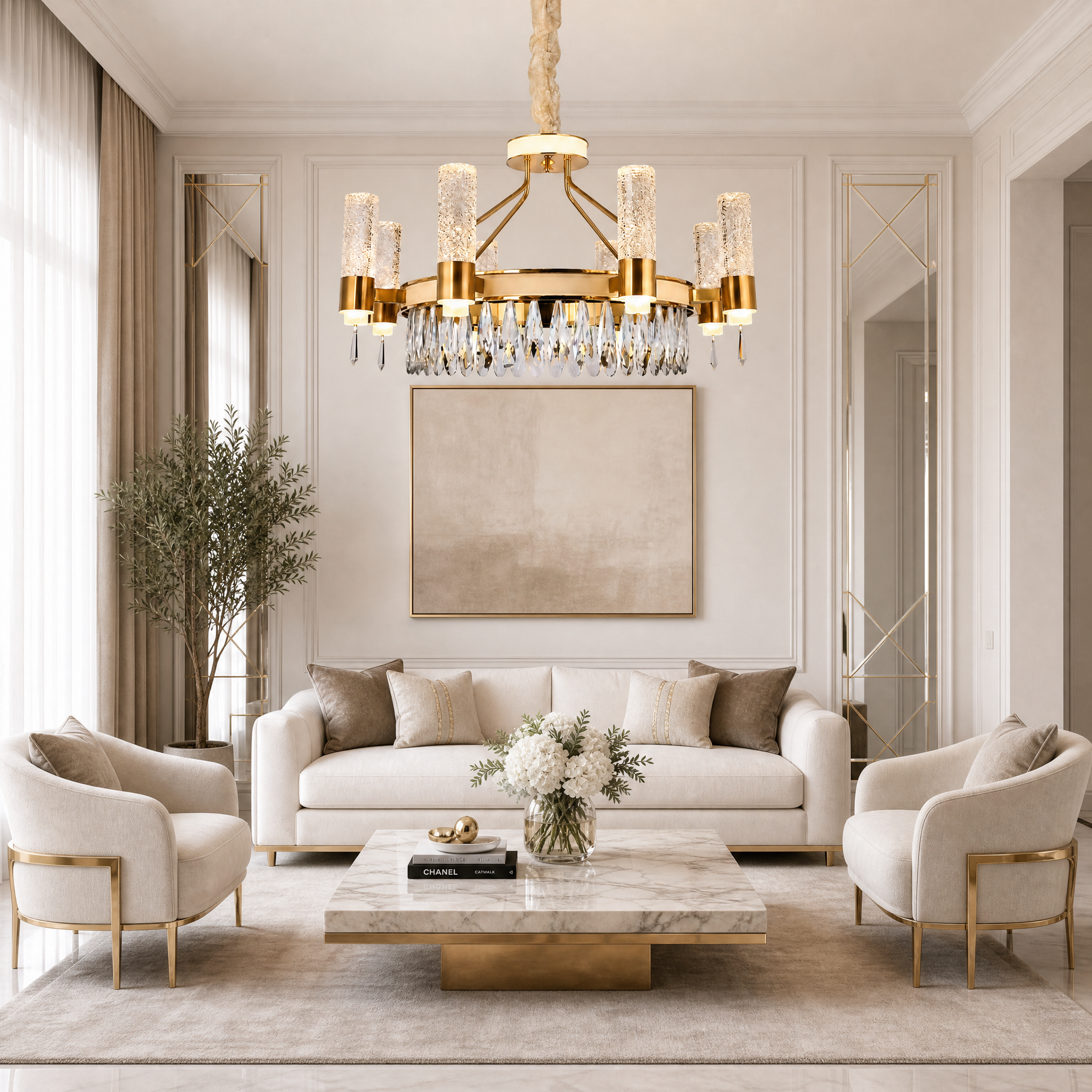 Nido Crystal Chandelier