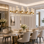 Nido Crystal Linear Chandelier