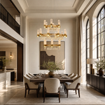 Nido Crystal Trio Chandelier