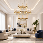 Nido Crystal Trio Chandelier
