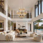 Nido Crystal Trio Chandelier