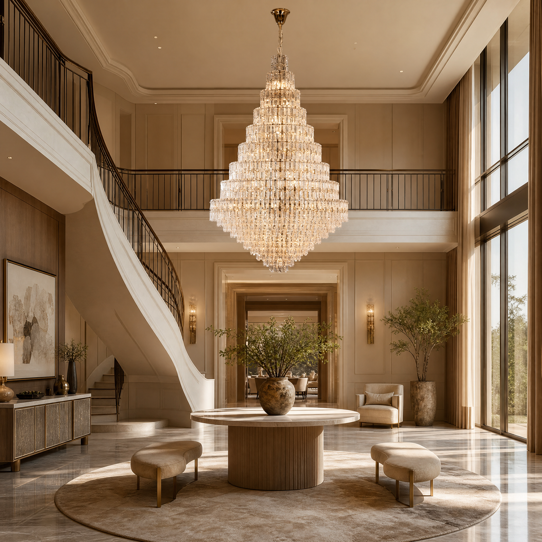 Notturno Crystal Chandelier