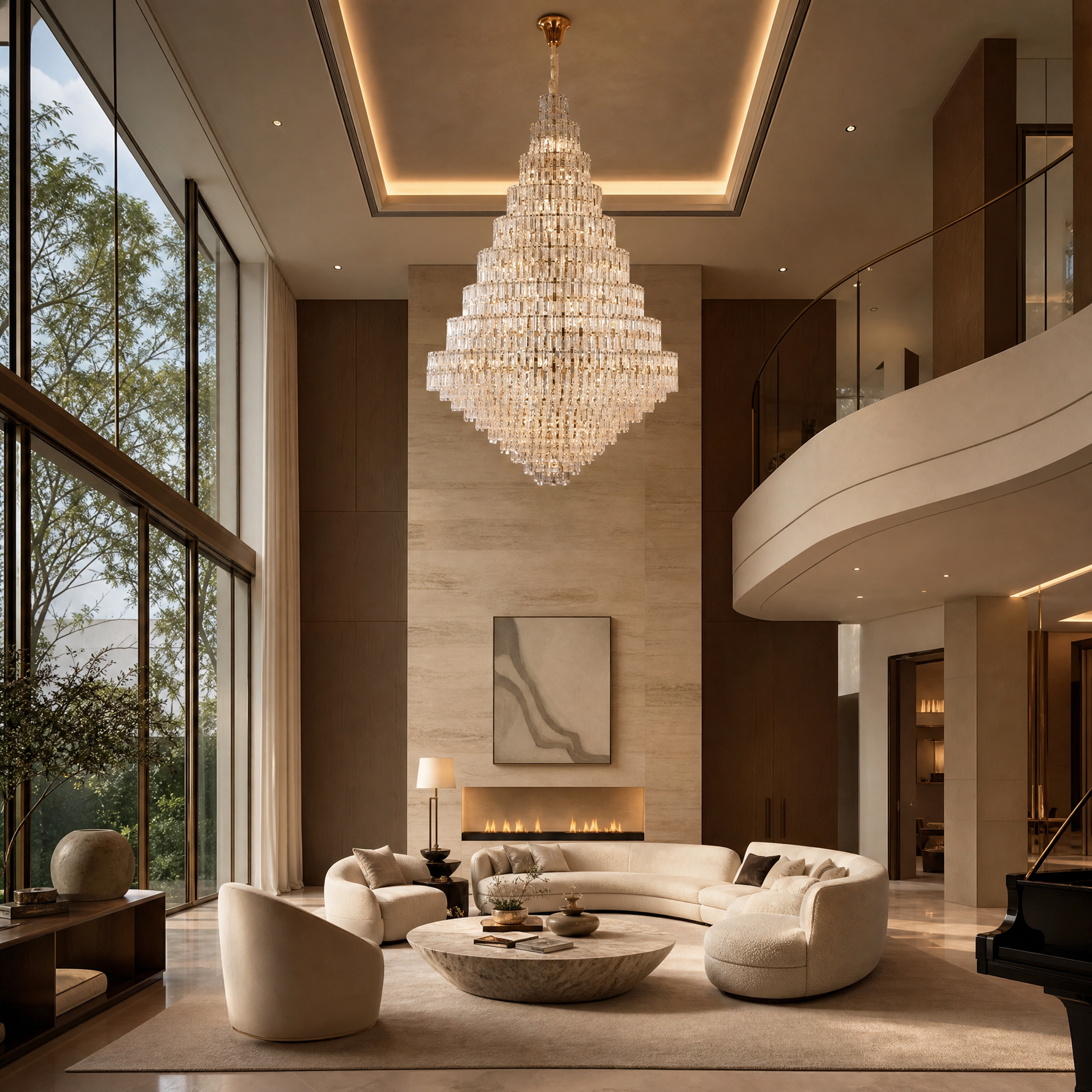 Notturno Crystal Chandelier