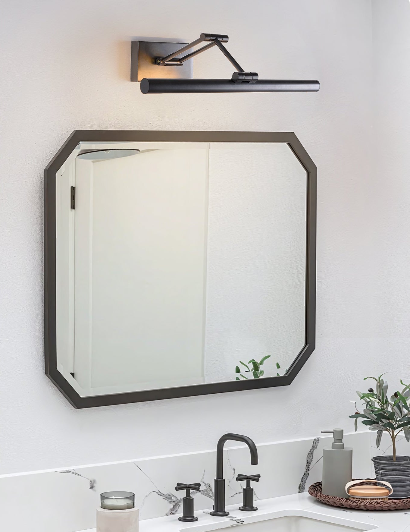 Noxmere Adjustable Vanity Wall Lamp - YIOSI