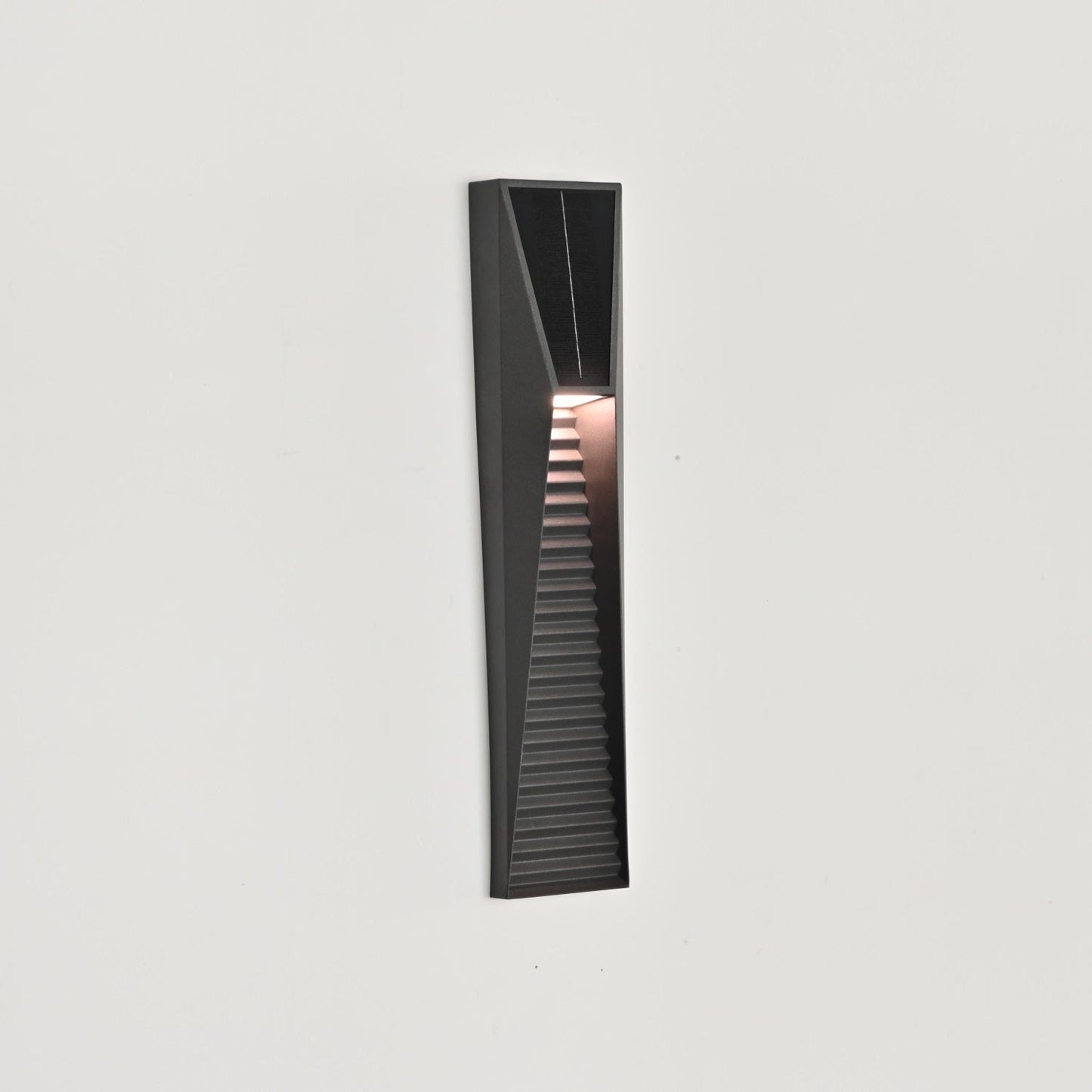 Obsidian Path Solar Outdoor Wall Light - YIOSI