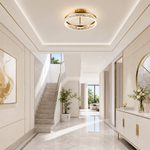 Ocean Star Modern Crystal Flush Mount Ceiling Light
