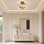Ocean Star Modern Crystal Flush Mount Ceiling Light
