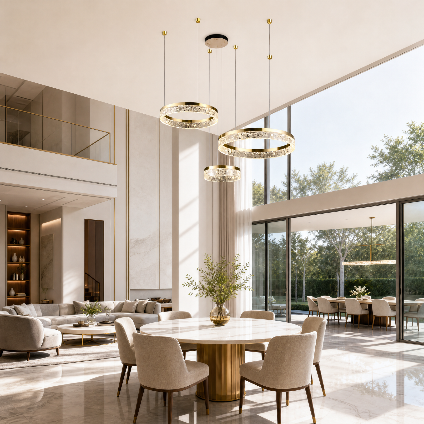 Ocean Star Modern Multi-Tier Cluster Chandelier
