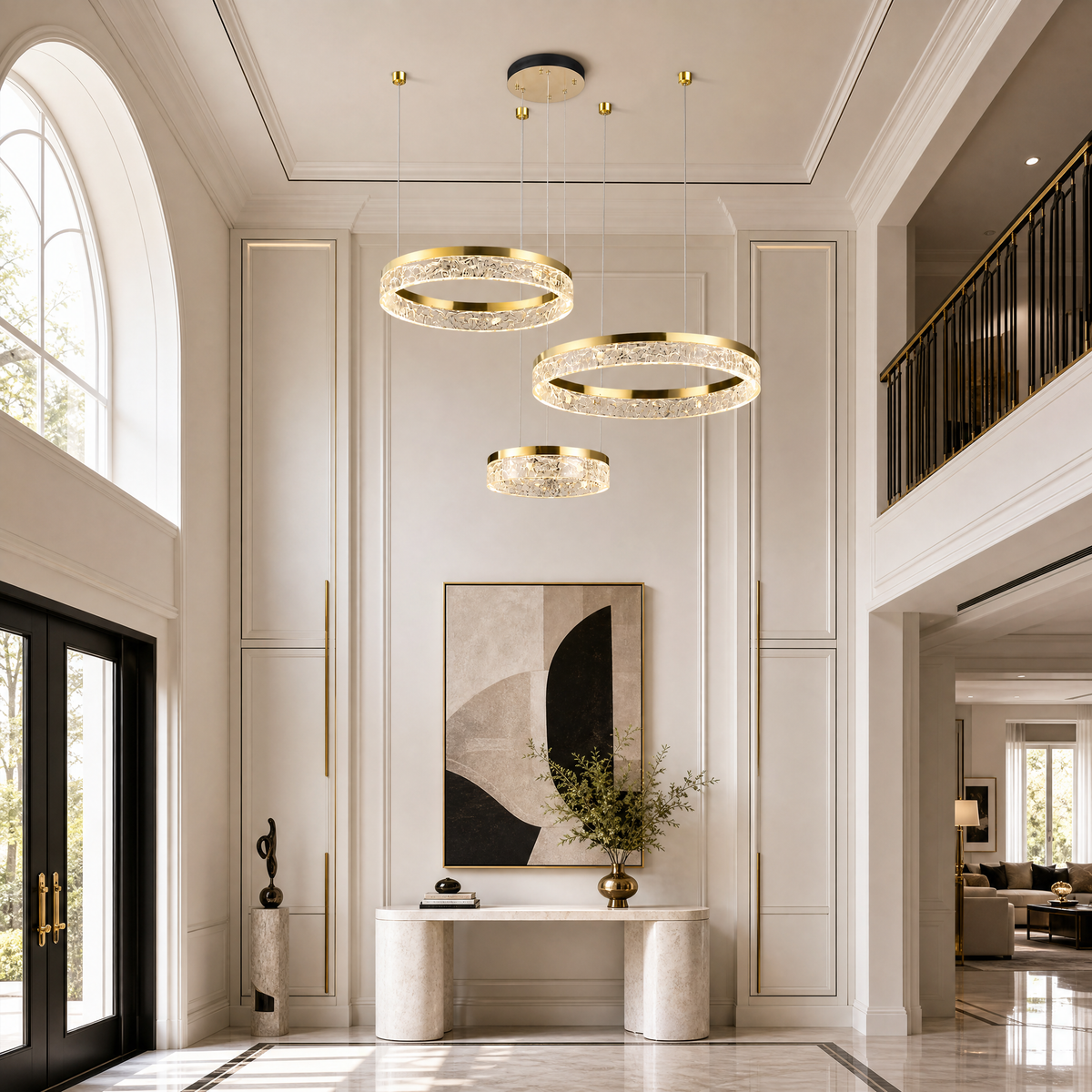 Ocean Star Modern Multi-Tier Cluster Chandelier