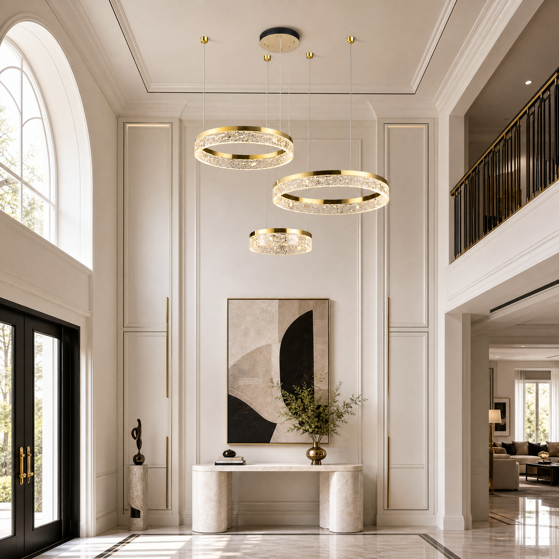 Ocean Star Modern Multi-Tier Cluster Chandelier