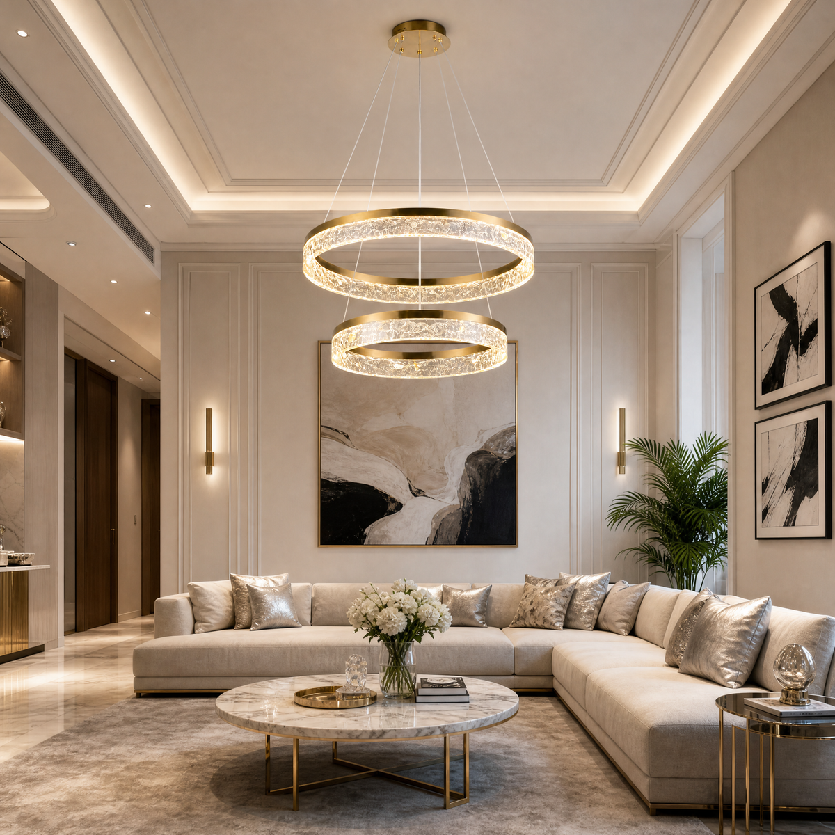 Ocean Star Modern Sculptural Pendant Light