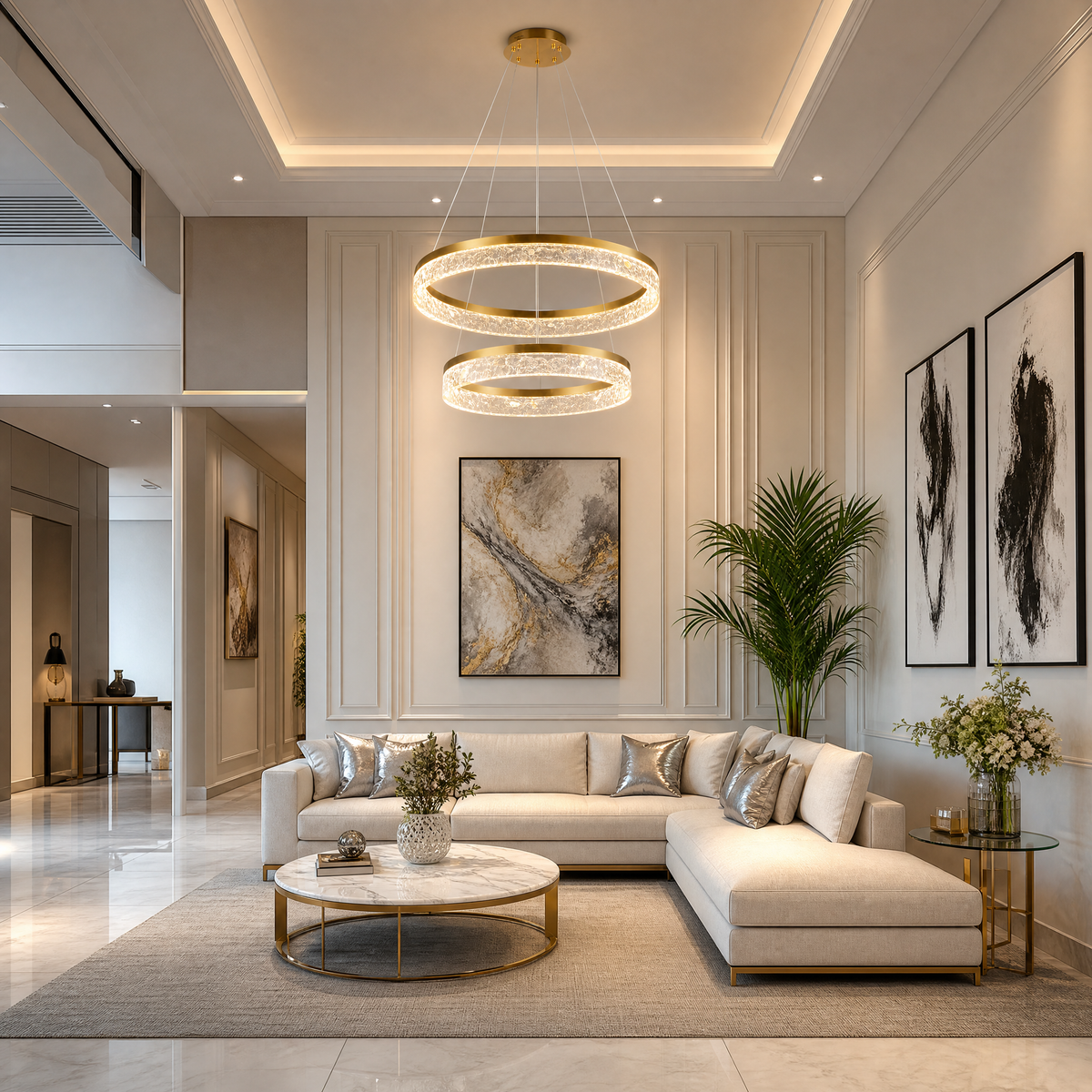 Ocean Star Modern Sculptural Pendant Light