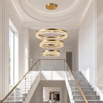 Ocean Star Modern Sculptural Ring Chandelier