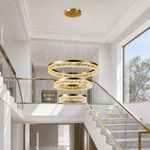 Ocean Star Modern Sculptural Ring Chandelier