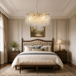 Octagonal Bead Pendant Light 1800 - Gold
