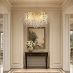 Octagonal Bead Pendant Light 1800 - Gold