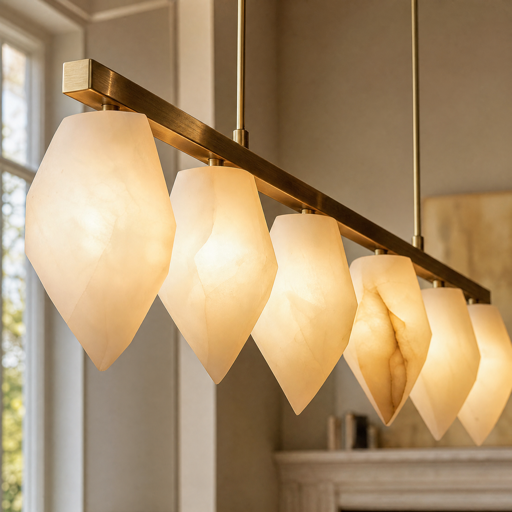 Onda Modern Linear Pendant Lighting L47.2"