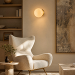 Orb Wall Classic Alabaster