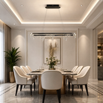Orbit Linear Crystal Chandelier 47”L