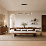 Orbit Linear Crystal Chandelier 47”L