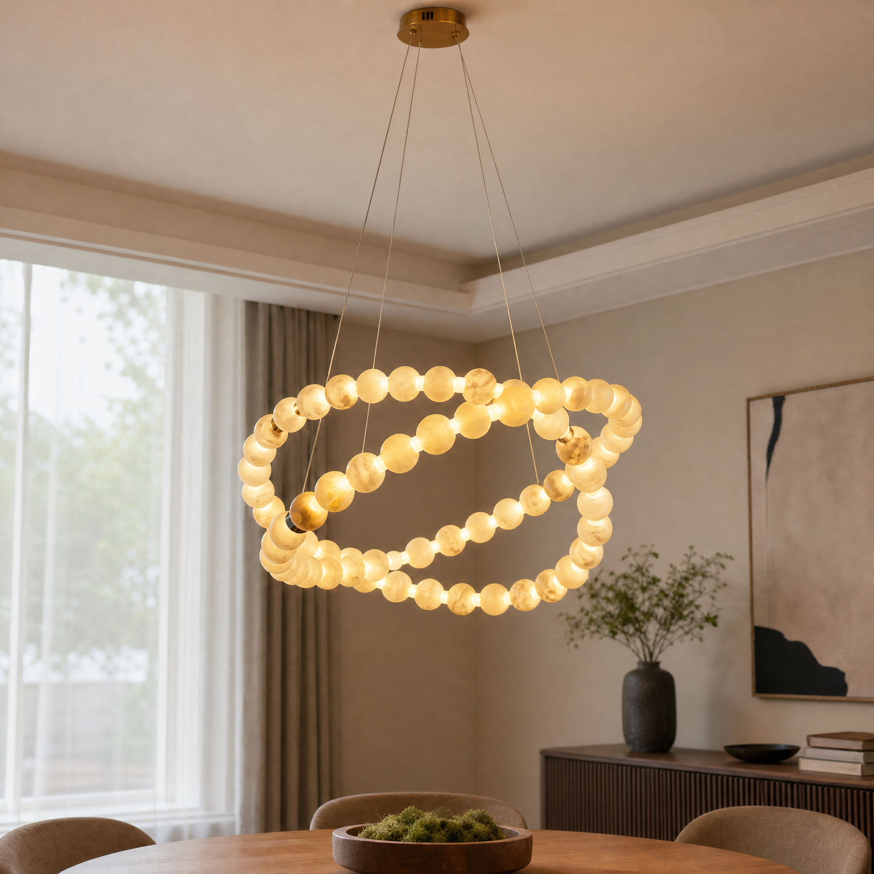 Orbita Foyer Modern Chandelier