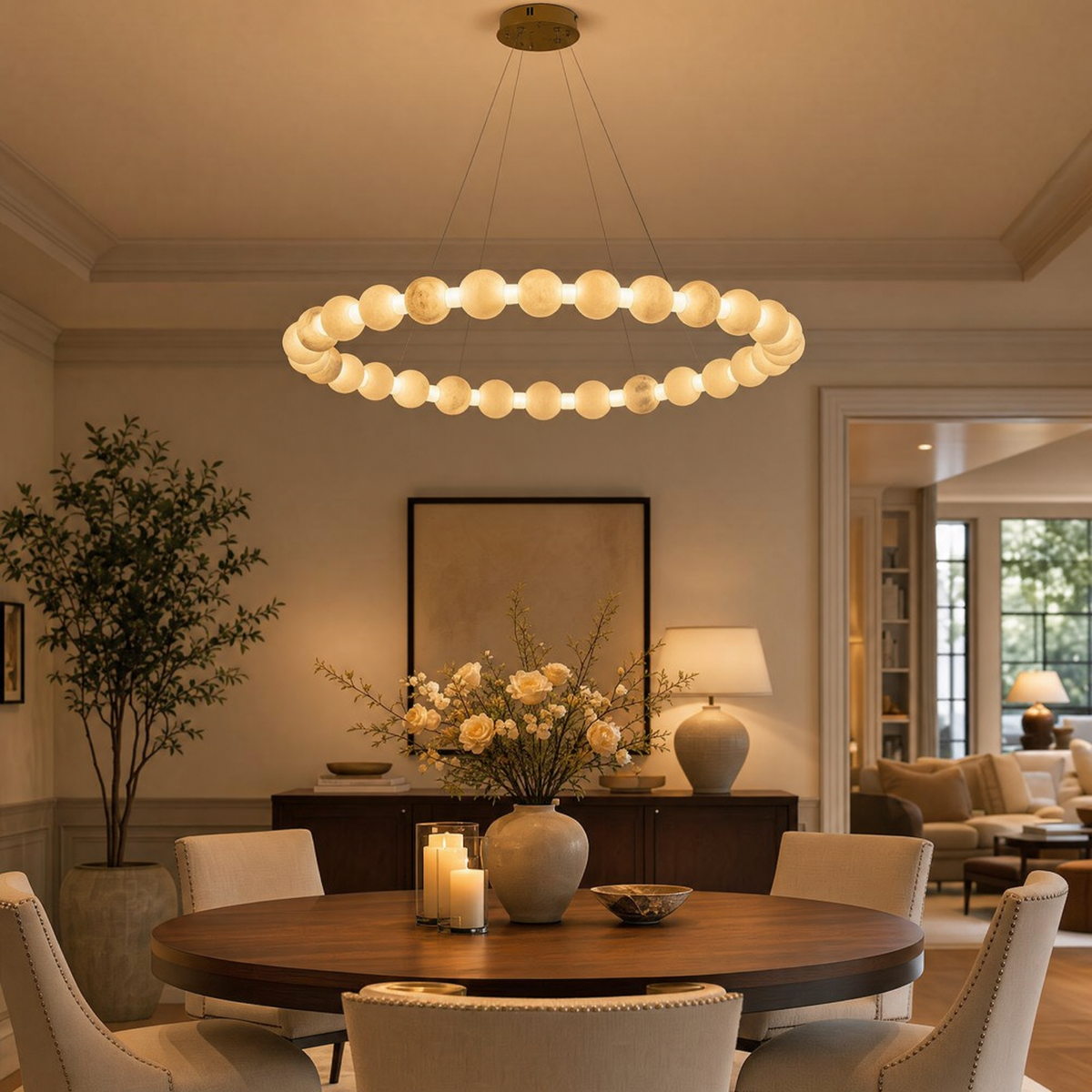 Orbita Foyer Modern Chandelier