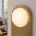 Orbita Linear Modern Sphere Wall Sconce