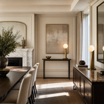 Orbita Modern Alabaster Table Lamp