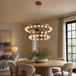 Orbita Modern Round Ring Chandelier