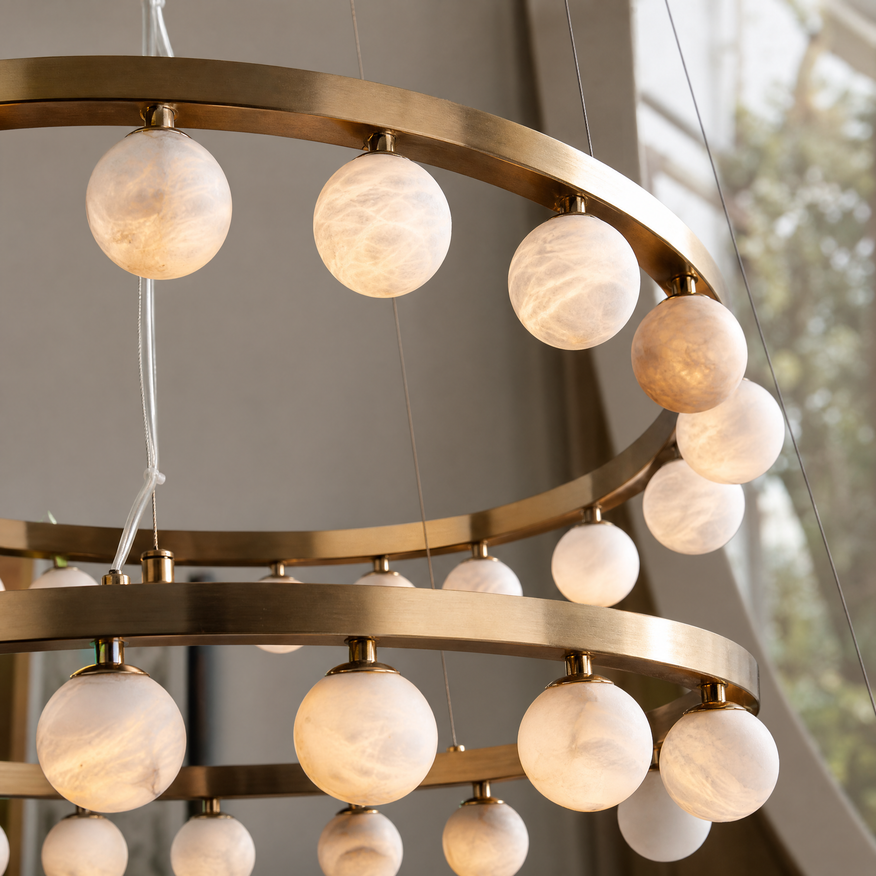 Orbita Modern Round Ring Chandelier