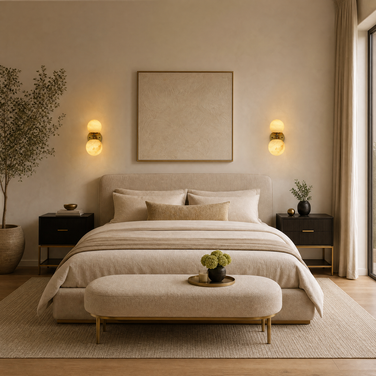 Orbita Modern Sphere Wall Light