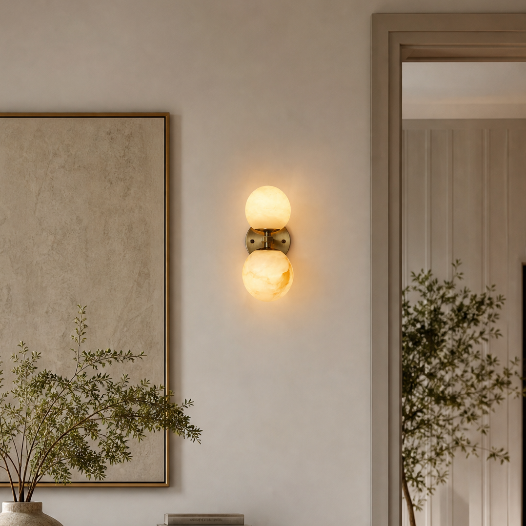 Orbita Modern Sphere Wall Light