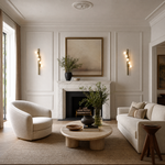 Orbita Verticatl Modern Sphere Wall Sconce