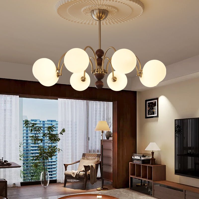Orbital Curve Chandelier - YIOSI