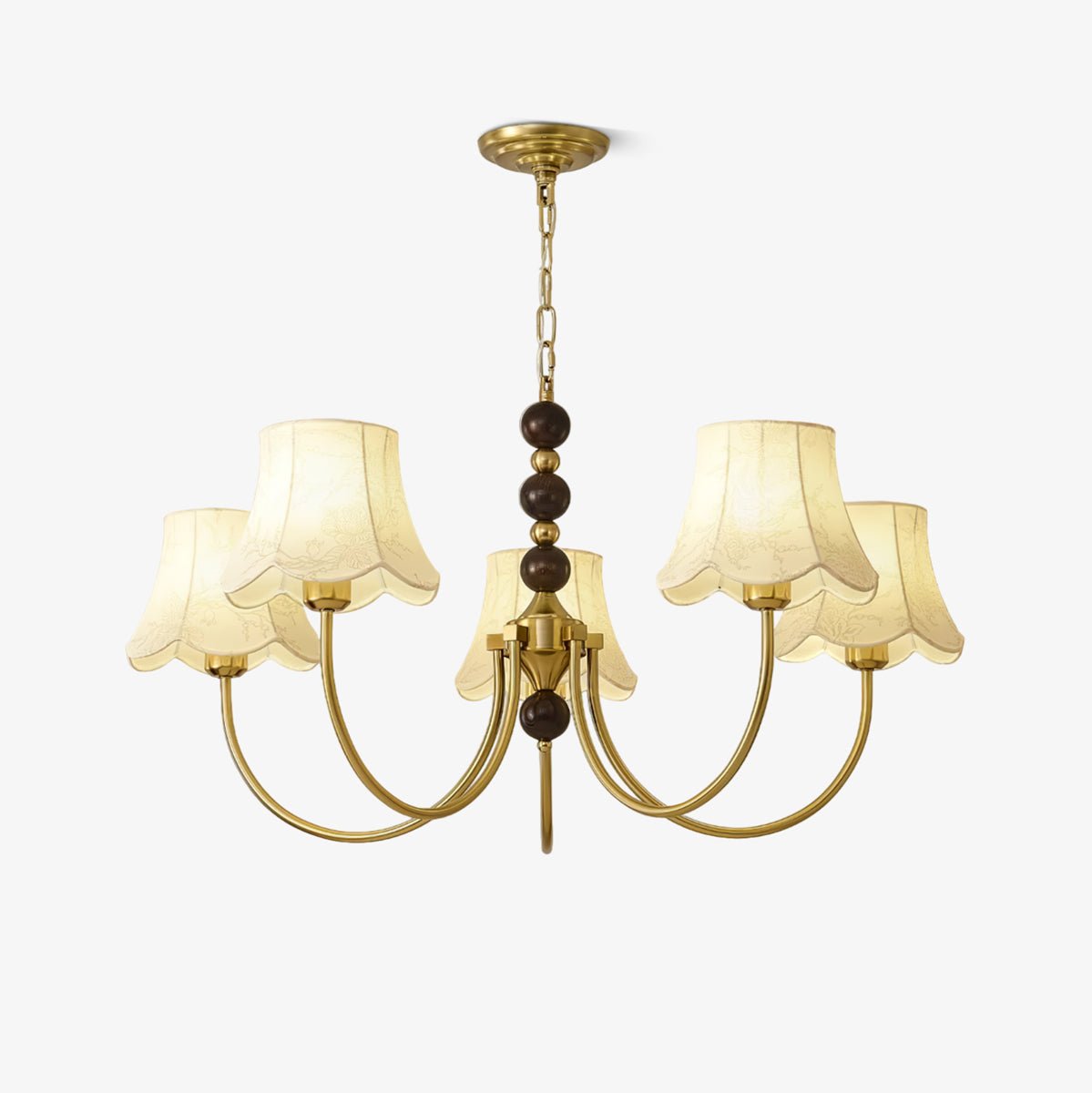 Orchid Fabric Chandelier - YIOSI