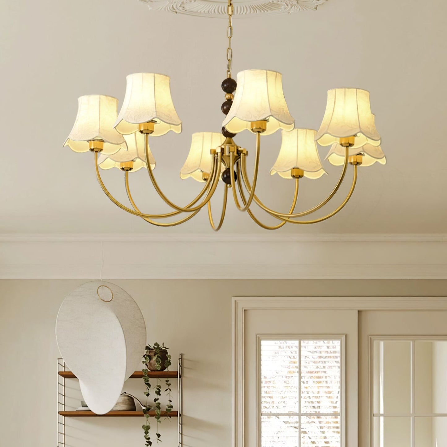 Orchid Fabric Chandelier - YIOSI