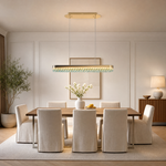 Orion Linear Crystal Chandelier