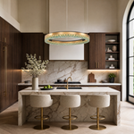 Orion Ring Crystal Chandelier