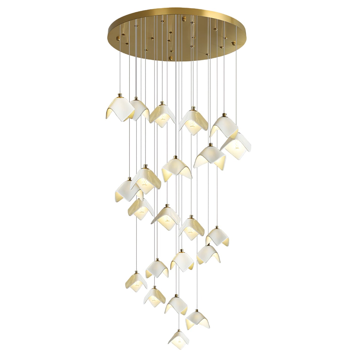 Orlani Cascade Stairs Chandelier - YIOSI
