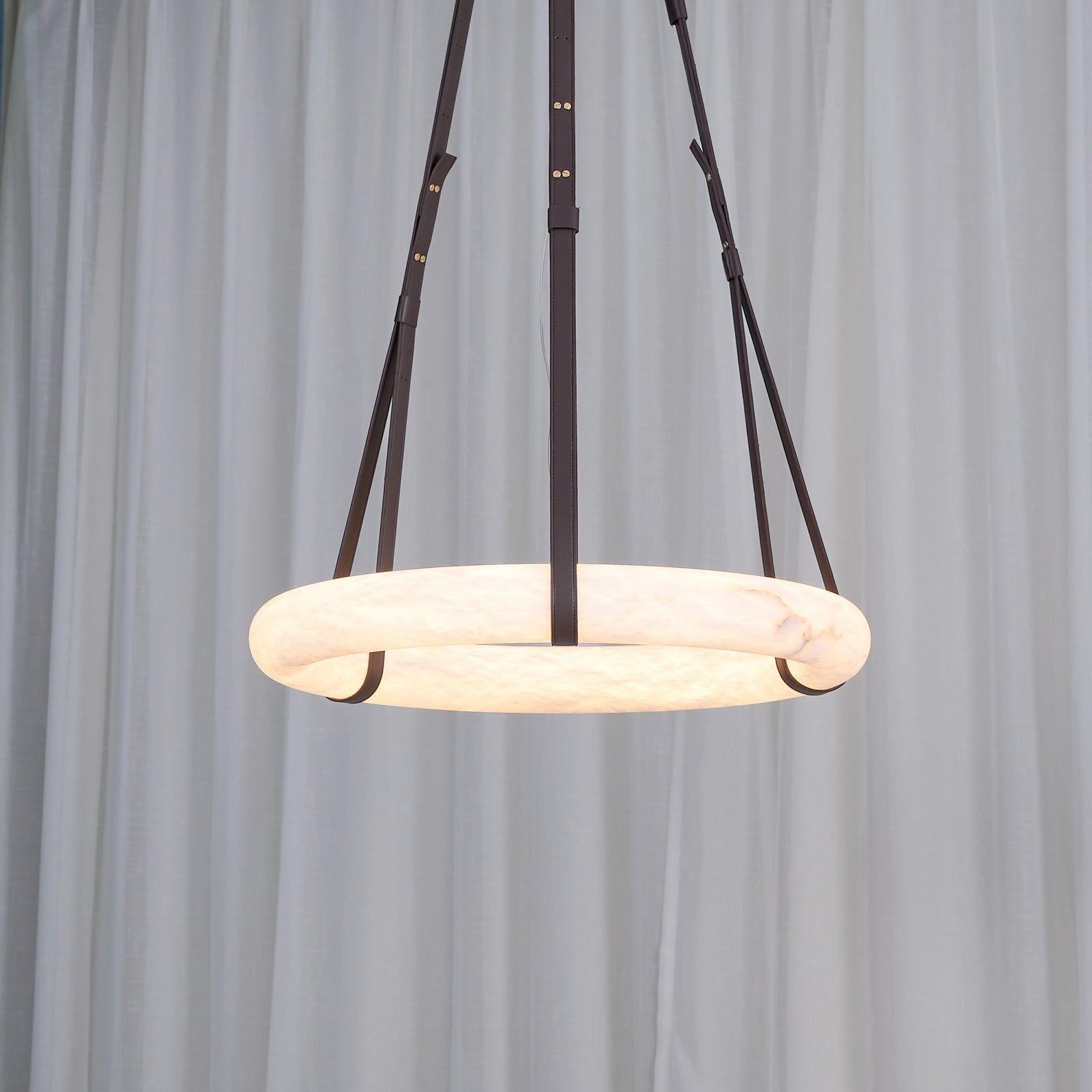 Vakkerlight Oslo Pendant Light A Alabaster Ring Ceiling Lamp