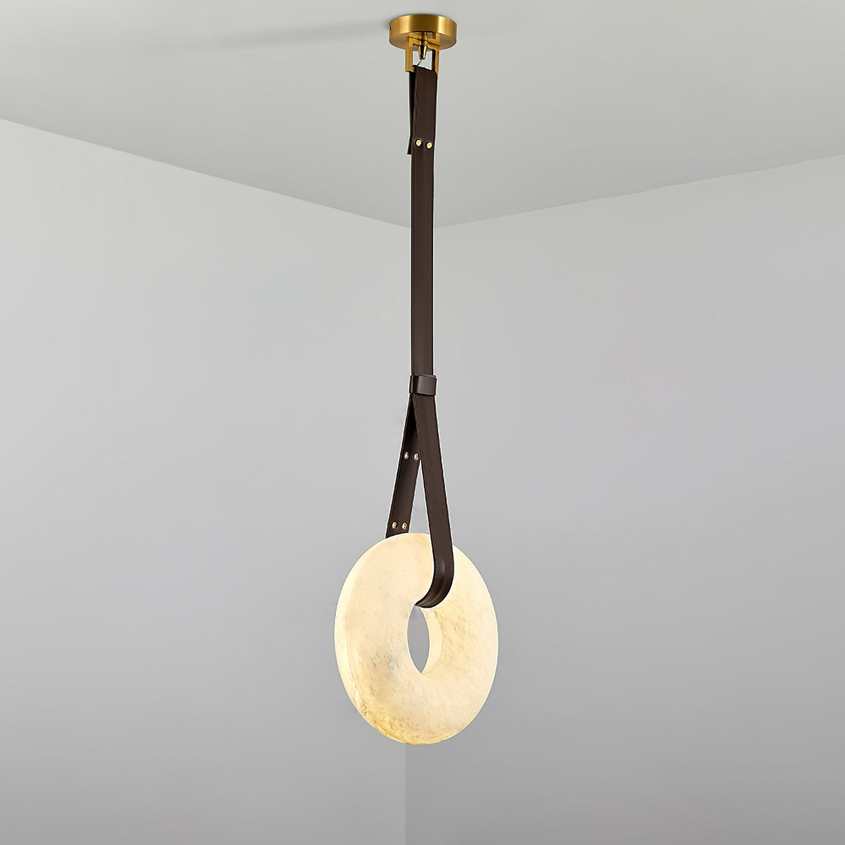Vakkerlight Oslo Pendant Light A Alabaster Ring Ceiling Lamp