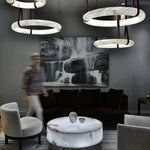 Vakkerlight Oslo Pendant Light A Alabaster Ring Ceiling Lamp