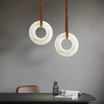 Vakkerlight Oslo Pendant Light A Alabaster Ring Ceiling Lamp