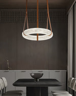 Vakkerlight Oslo Pendant Light A Alabaster Ring Ceiling Lamp