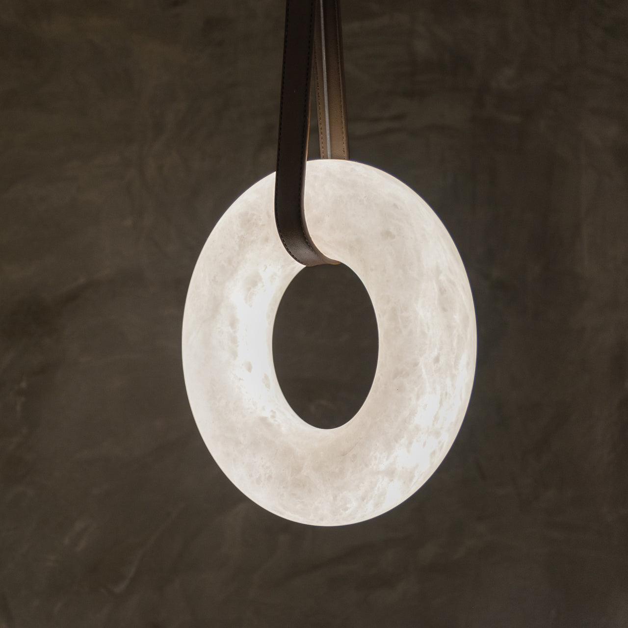 Vakkerlight Oslo Pendant Light A Alabaster Ring Ceiling Lamp